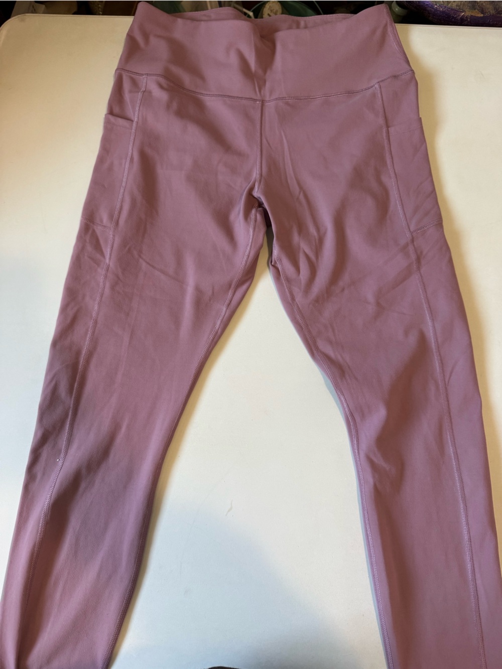 Women’s High-Waist Dusty Rose Leggings